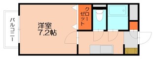 ルームコーポ進の物件間取画像